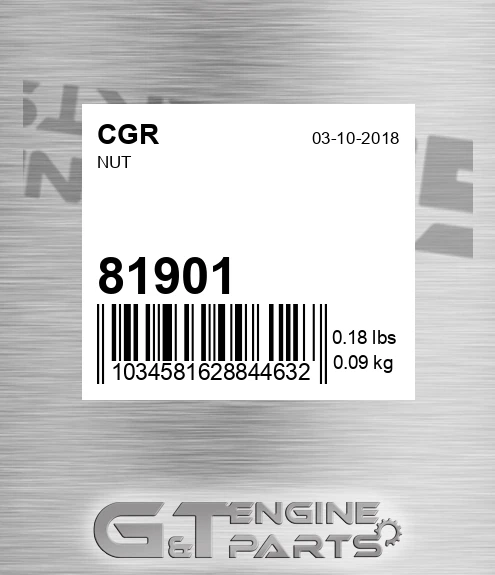 81901 Nut