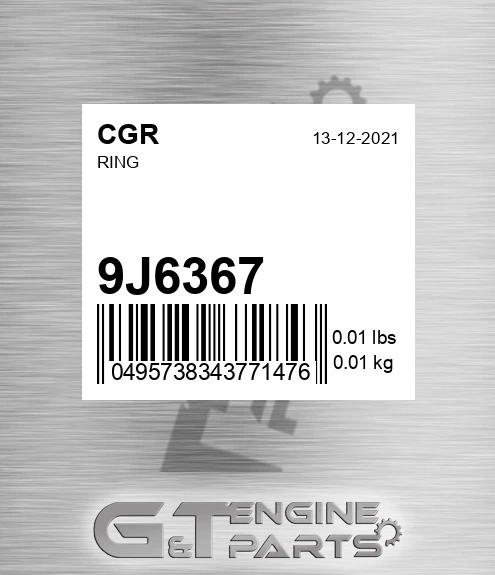 9J6367 CGR Ring
