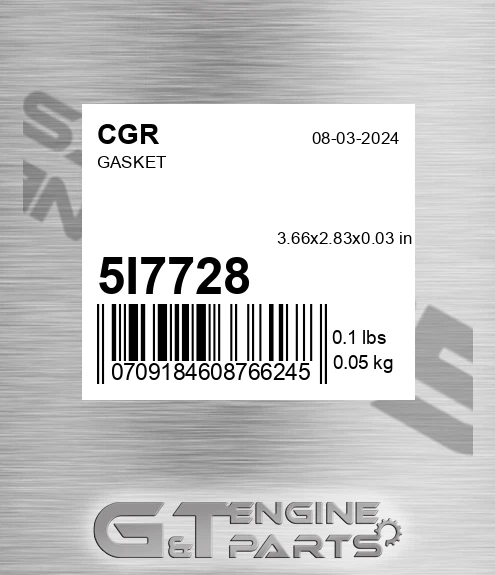 5I7728 Gasket
