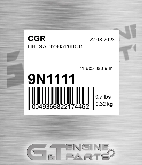 9N1111 Lines A.-9y9051/6i1031