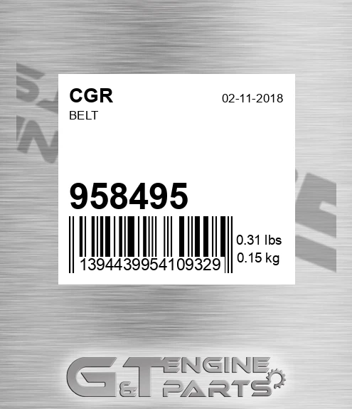 958495 Belt