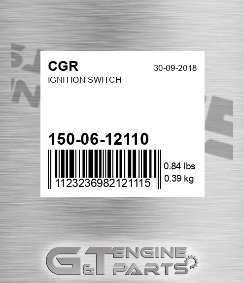 150-06-12110 Ignition Switch for CGR
