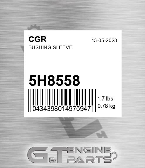 5H8558 Bushing Sleeve