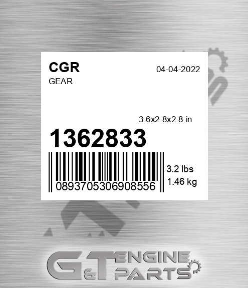 1362833 CGR Gear