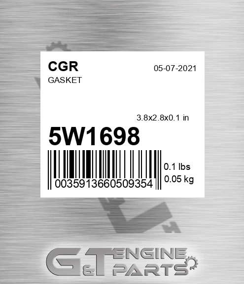 5W1698 CGR Gasket
