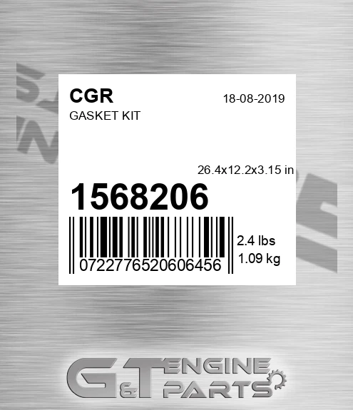 1568206 CGR Gasket Kit