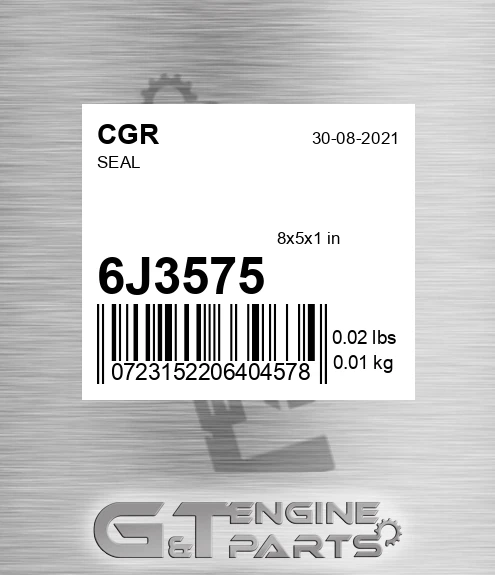 6J3575 CGR Seal