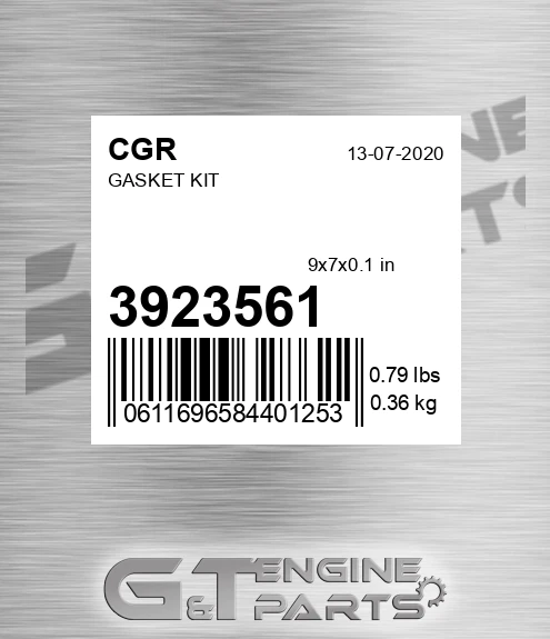 3923561 Gasket Kit