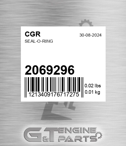 2069296 CGR Seal-o-ring