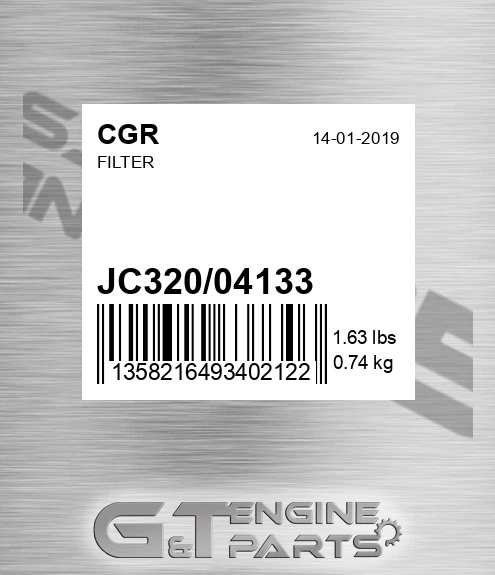 JC320/04133 Filter