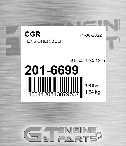 201-6699 CGR Tensioner,belt