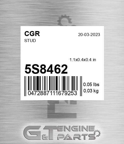 5S8462 Stud