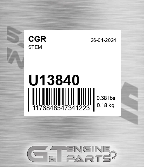 U13840 CGR Stem
