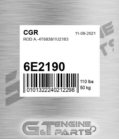 6E2190 Rod A.-4t6838/1u2183