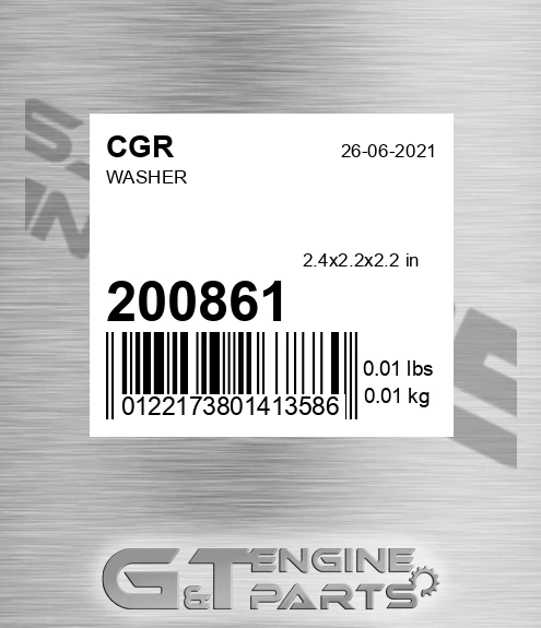 200861 Washer