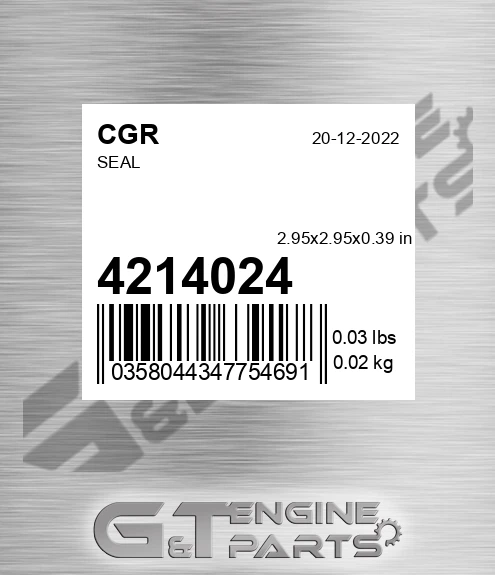 4214024 CGR Seal