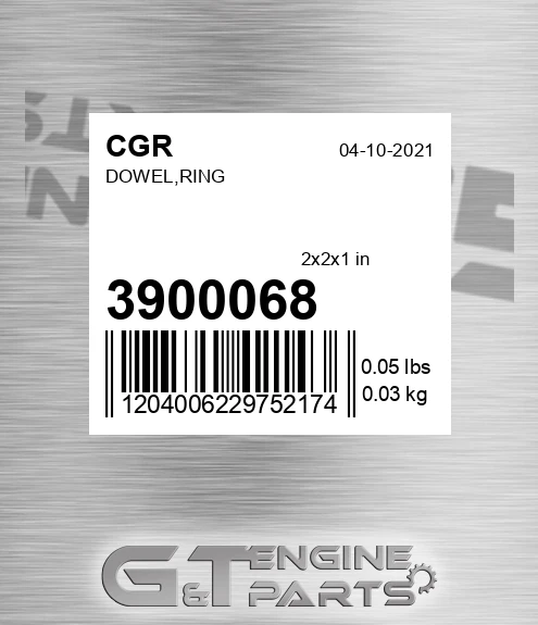 3900068 Dowel,ring