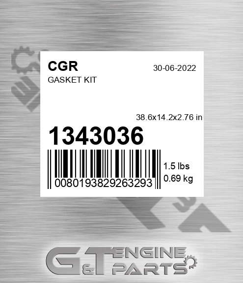 1343036 Gasket Kit