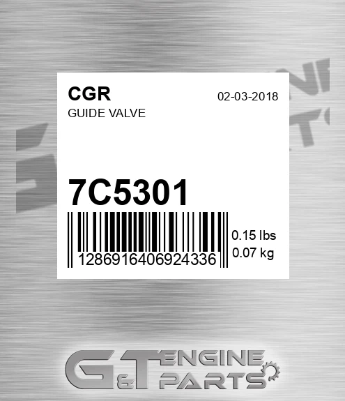 7C5301 Guide Valve