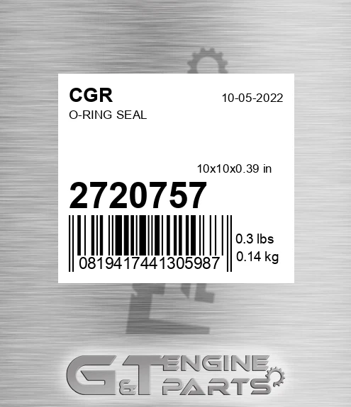 2720757 O-ring Seal