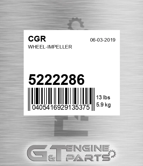 5222286 Wheel-impeller