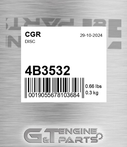 4B3532 Disc