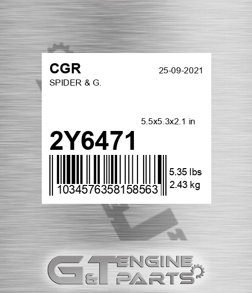 2Y6471 CGR Spider & G.