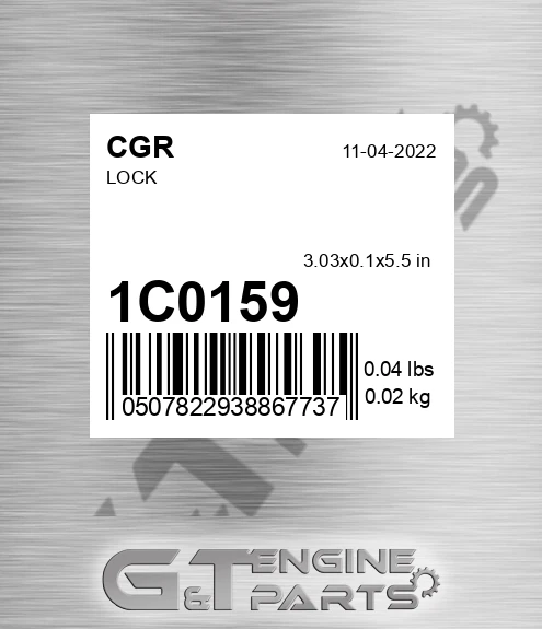 1C0159 CGR Lock