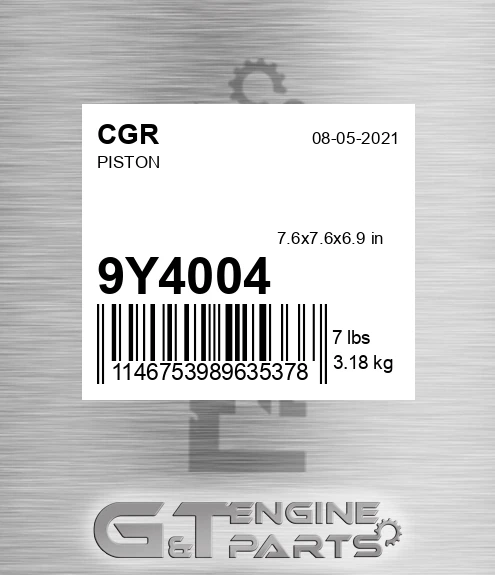 9Y4004 Piston