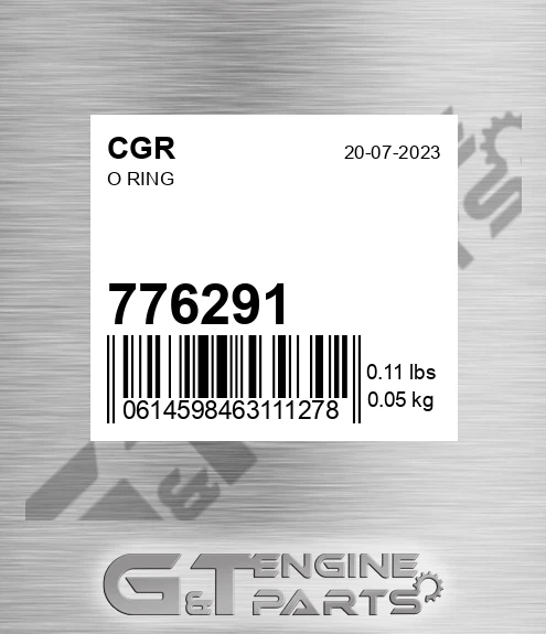 776291 O Ring