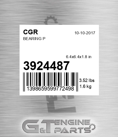3924487 Bearing P