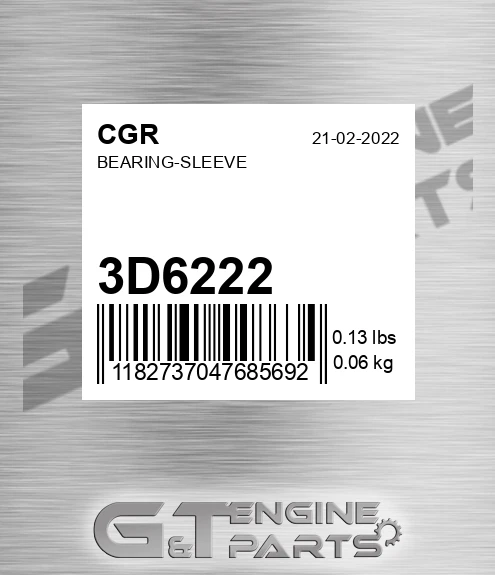 3D6222 CGR Bearing-sleeve