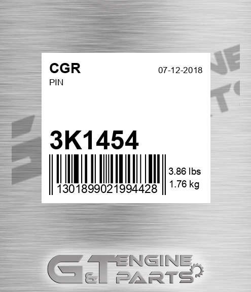 3K1454 CGR Pin