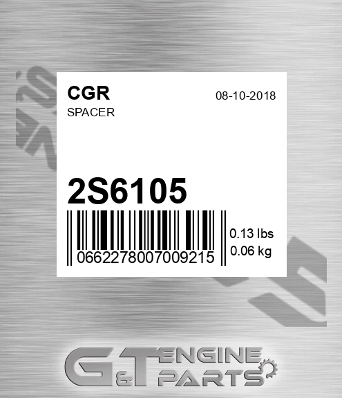 2S6105 CGR Spacer