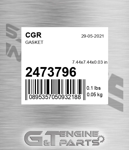 2473796 CGR Gasket