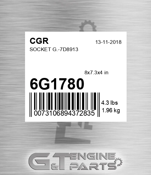 6G1780 CGR Socket G.-7d8913