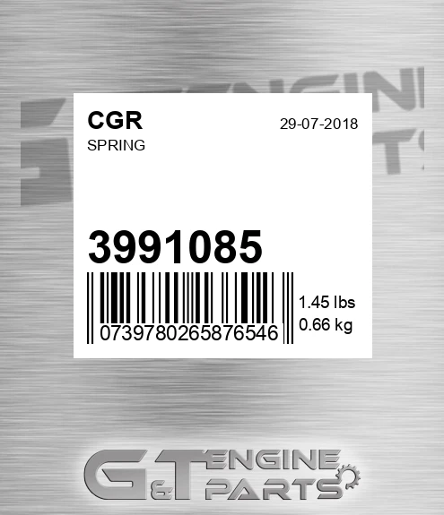 3991085 CGR Spring