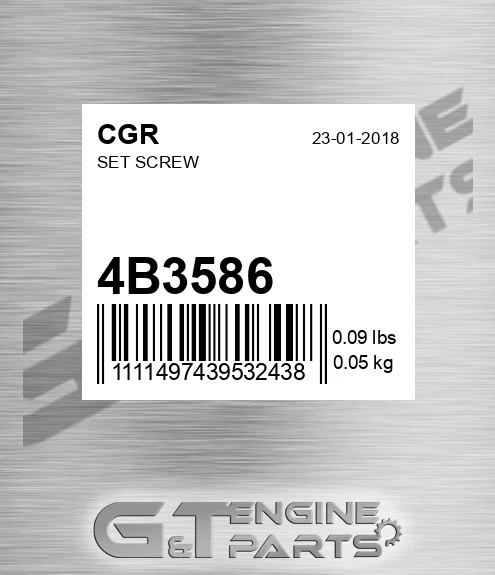 4B3586 Set Screw