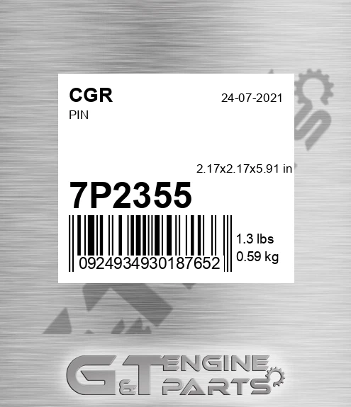 7P2355 CGR Pin