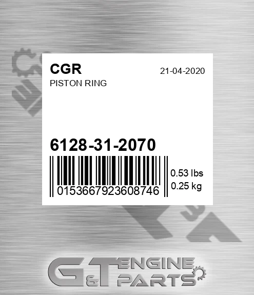 6128-31-2070 Piston Ring