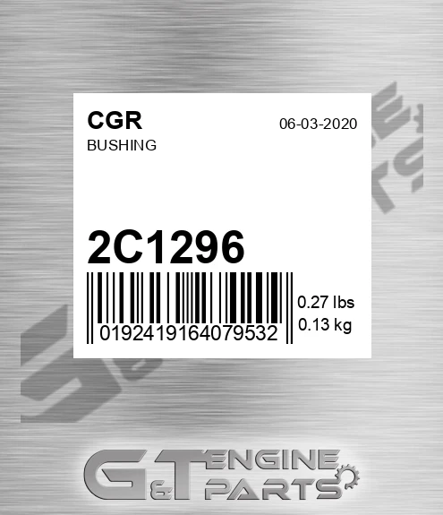2C1296 CGR Bushing