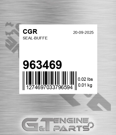963469 CGR Seal-buffe