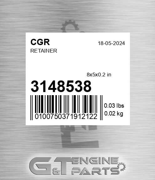 3148538 CGR Retainer