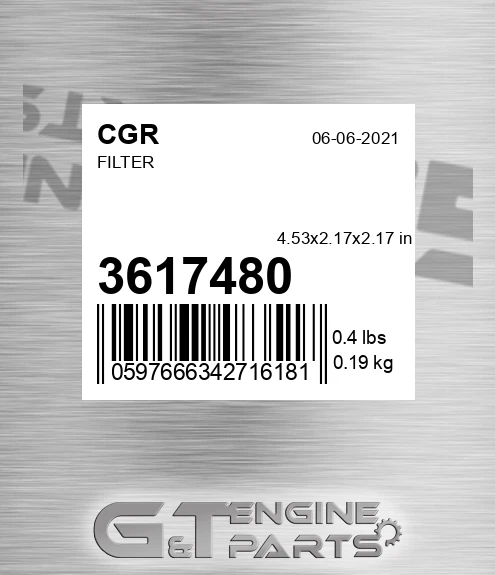3617480 CGR Filter