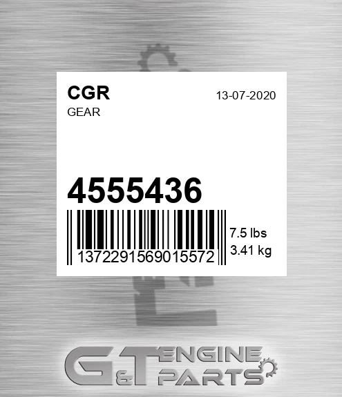 4555436 Gear for CGR