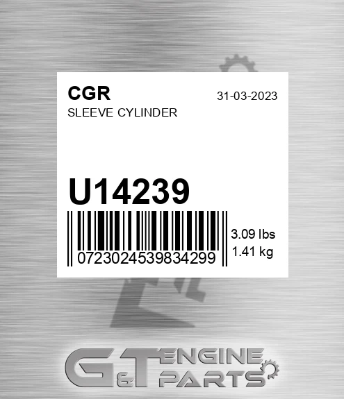 U14239 Sleeve Cylinder