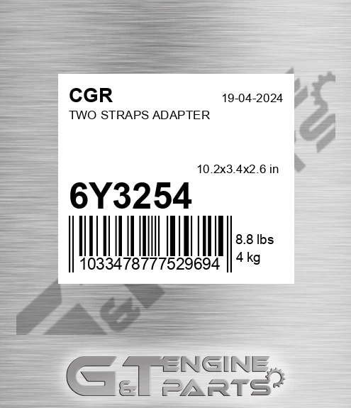 6Y3254 Two Straps Adapter