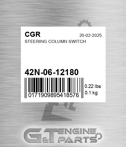 42N-06-12180 Steering Column Switch