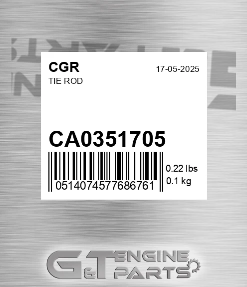 CA0351705 Tie Rod