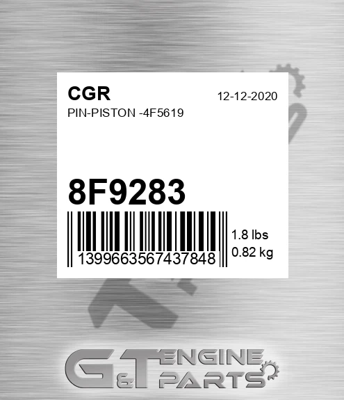 8F9283 Pin-piston -4f5619